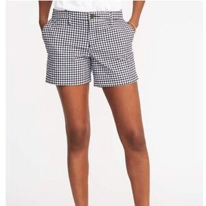 Old Navy Everyday Short gingham blue shorts